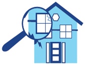 Triangle Shape Decorative Gable With Colonial White Soffit And Fascia On A Blue Horizontal Vinyl Siding Modern American Estate Home With Colorful Dramatic Stunning Orange Sunset Sky