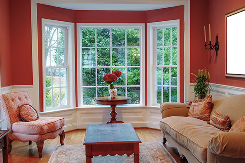 Bay Windows In Living Room