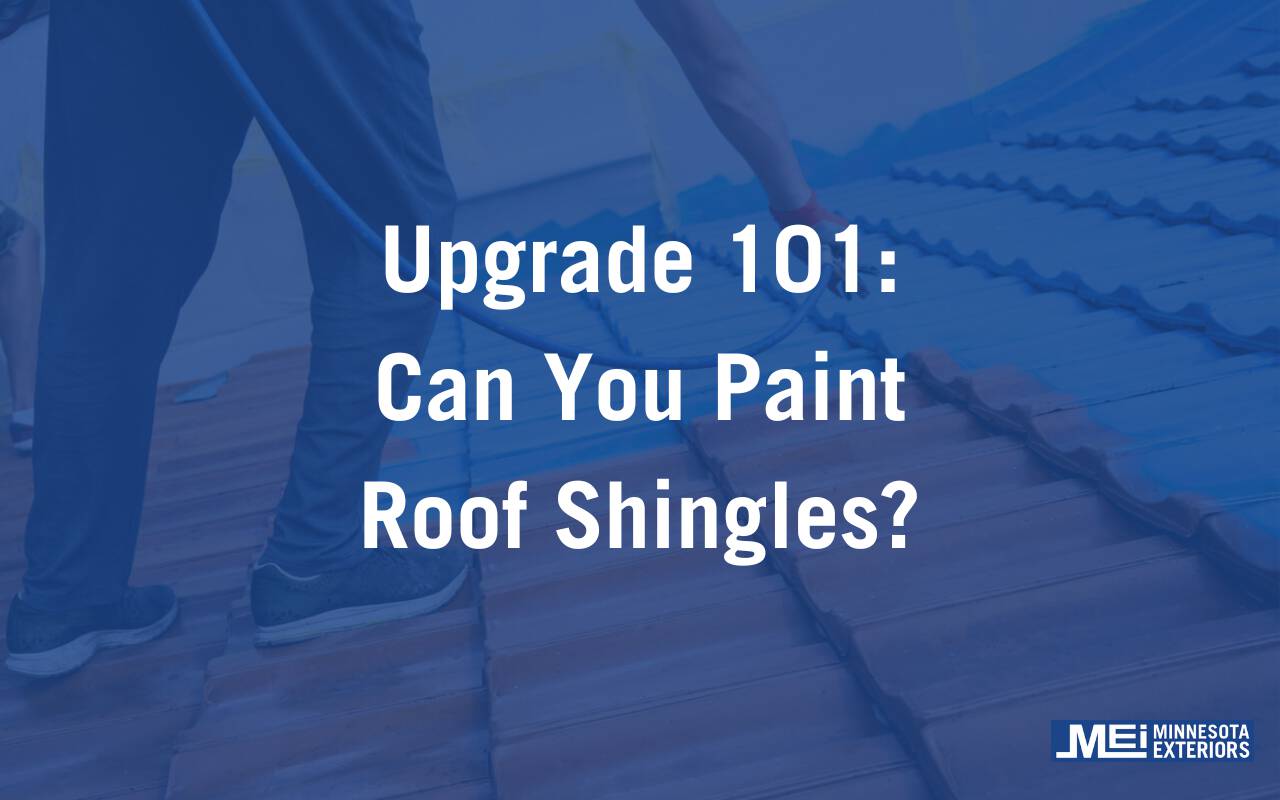 Can You Paint Roof Shingles