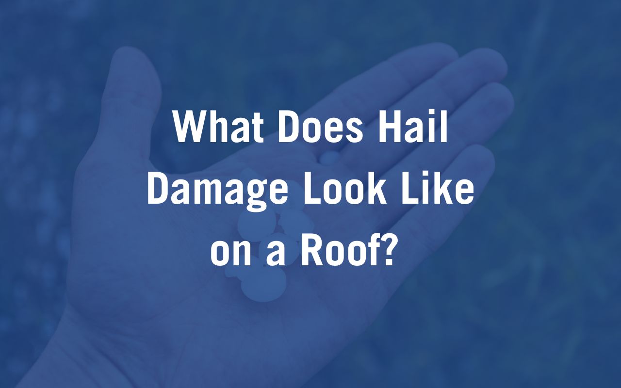 What Does Hail Damage Look Like On A Roof