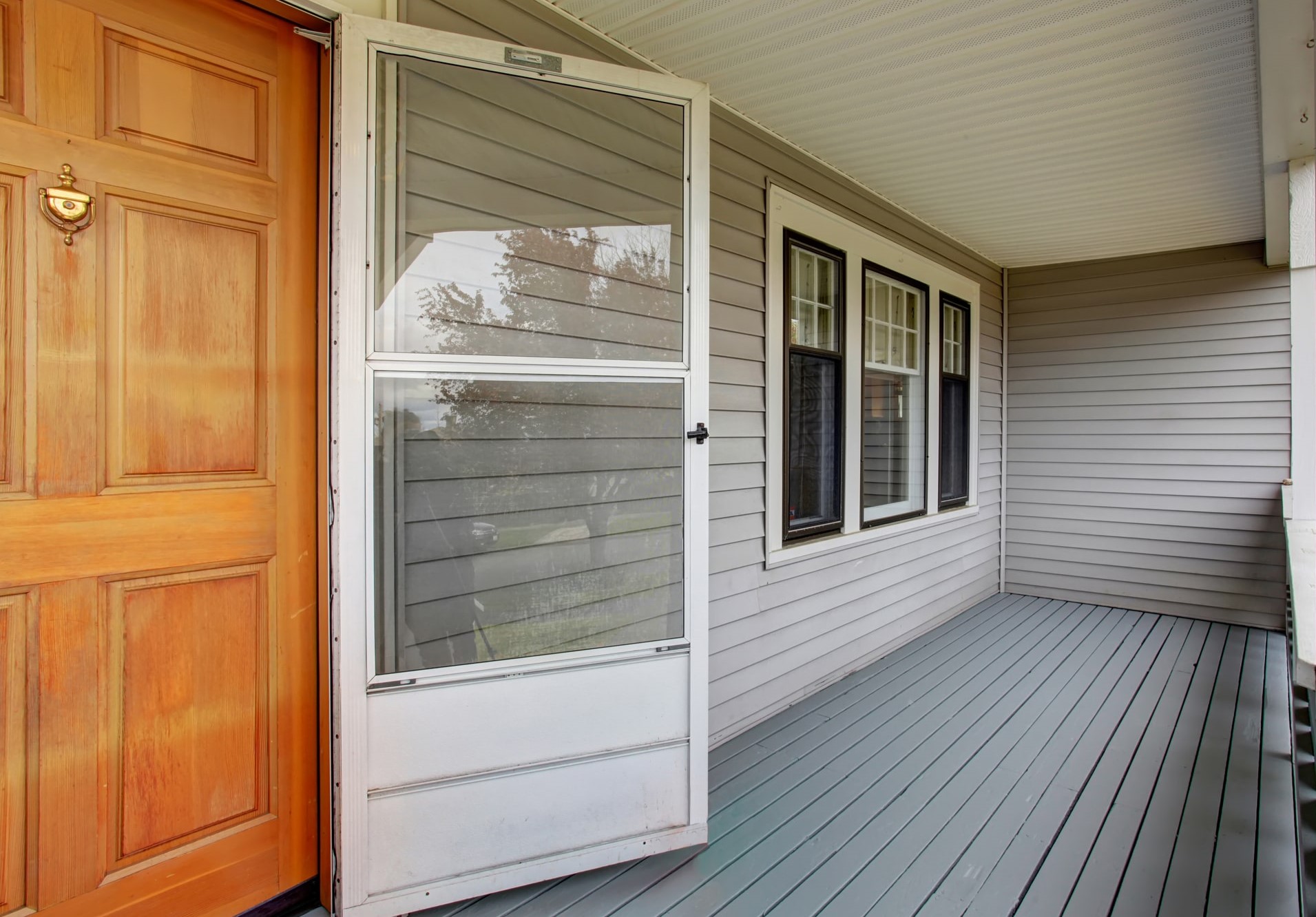mid view storm door