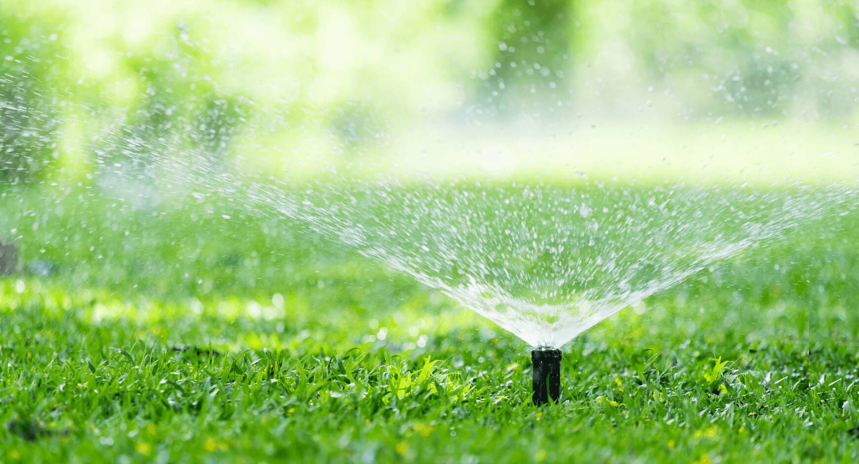 getting ready for fall and winter by blowing out the sprinkler system