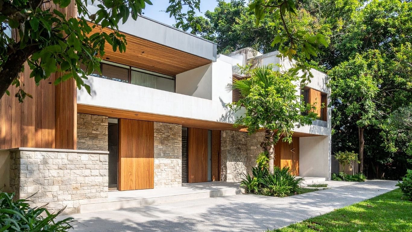 A Twin Cities home exterior featuring Manufactured Stone Veneer for improved curb appeal.